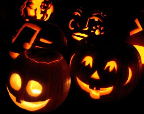 kürbis-gesichter schnitzen
