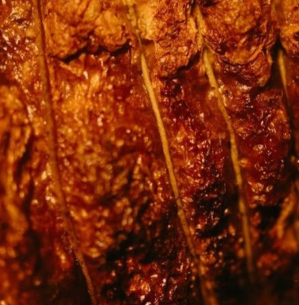 Bündnerfleisch in Nahaufnahme fotografiert, man sieht die Oberfläche